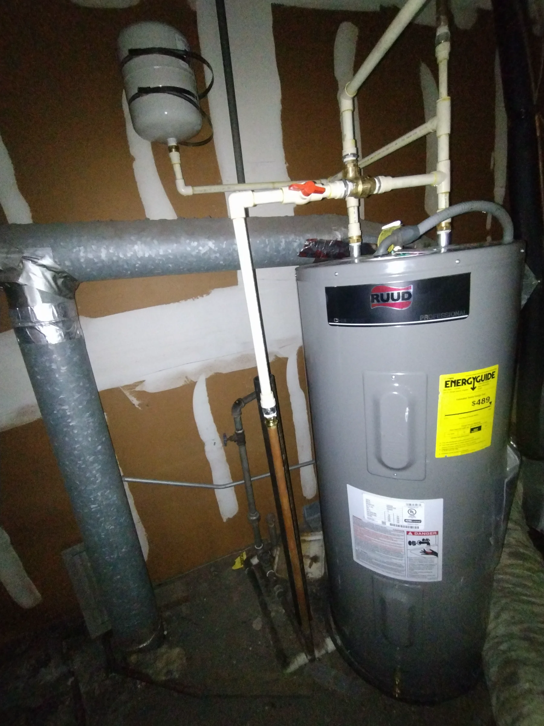 30 gallons water heater